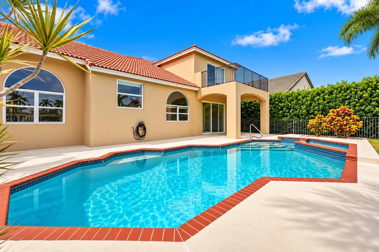Resort-style living right in your own backyard! This spectacular private pool and spa create the perfect setting for relaxation, entertaining, and soa