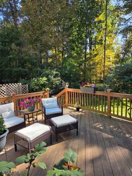 Gorgeous Deck overlooking Yard