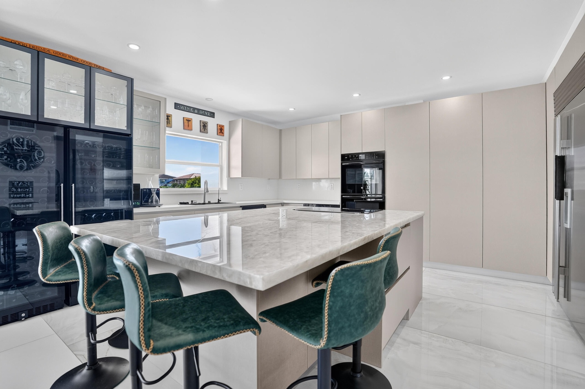 8.5 FT BY 6 FT KITCHEN ISLAND
