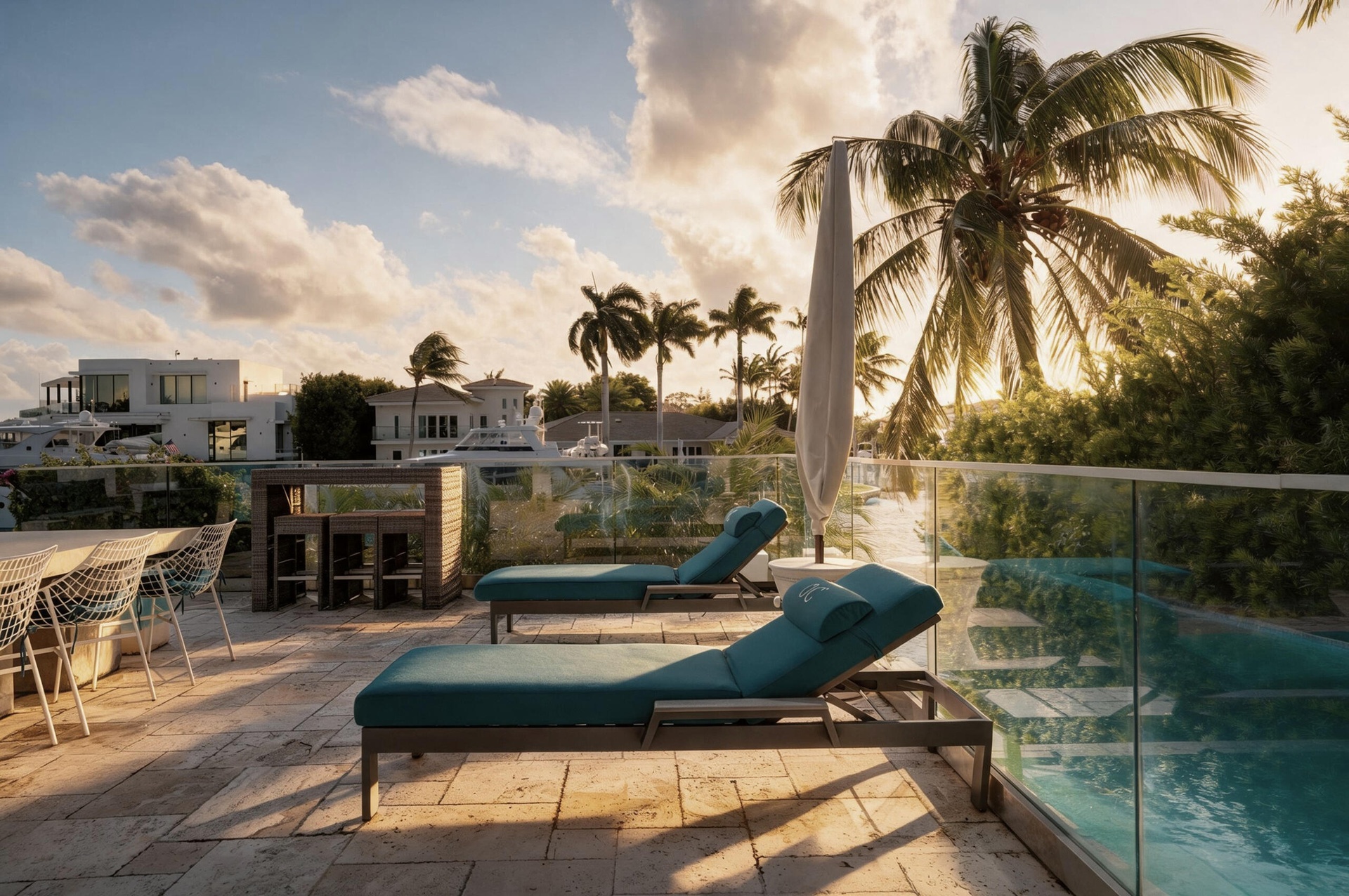 RELAXED AMBIANCE OF SUNDOWN