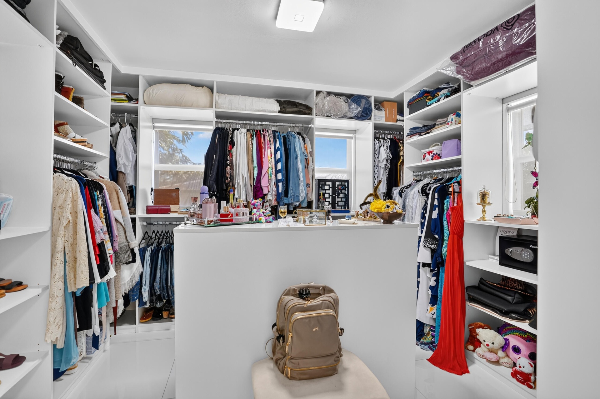 LARGE 10FT X 11 FT WALK IN MASTER CLOSET #3