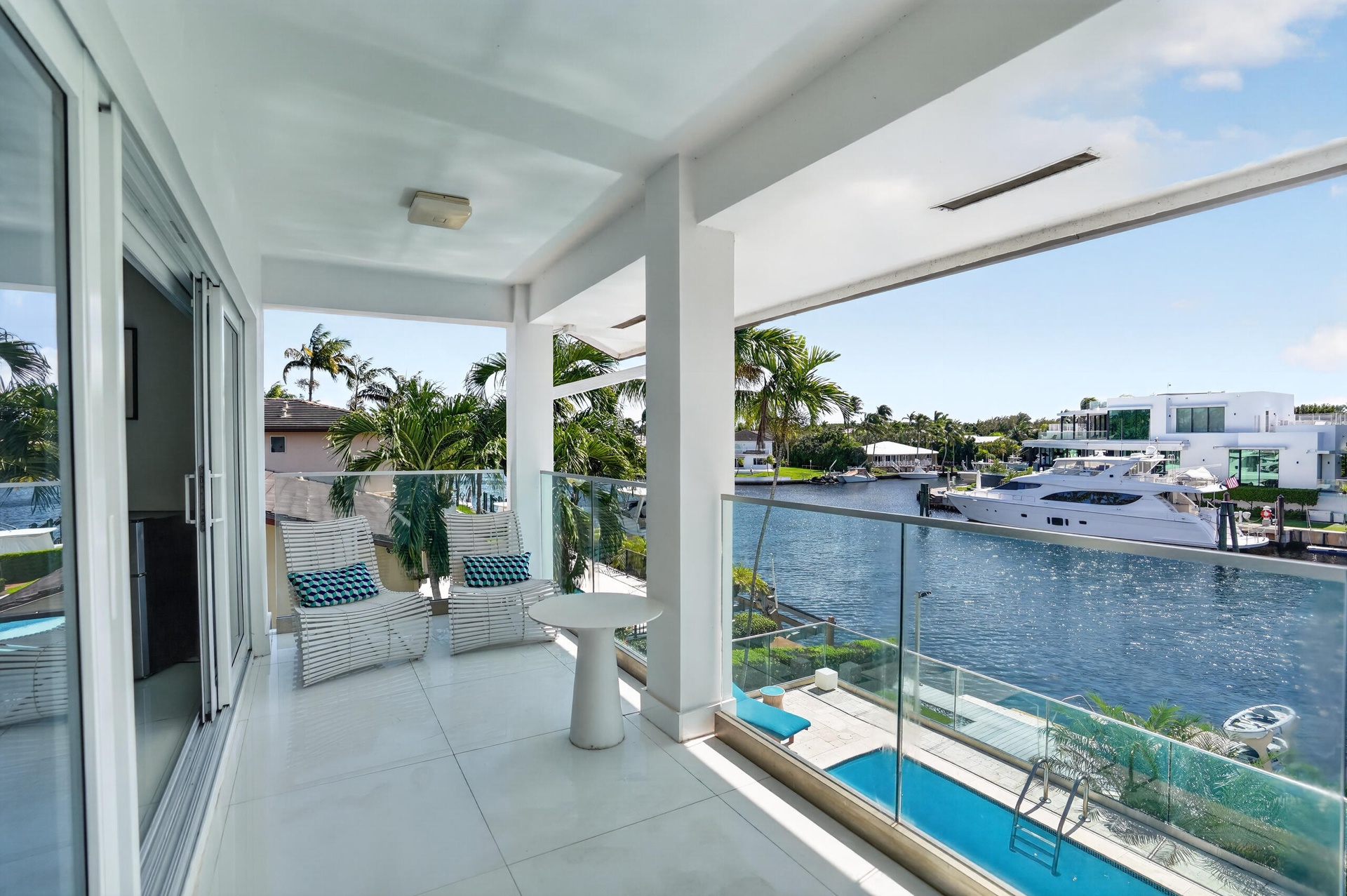 VIEW FROM BALCONY