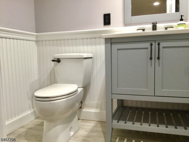 Updated powder room