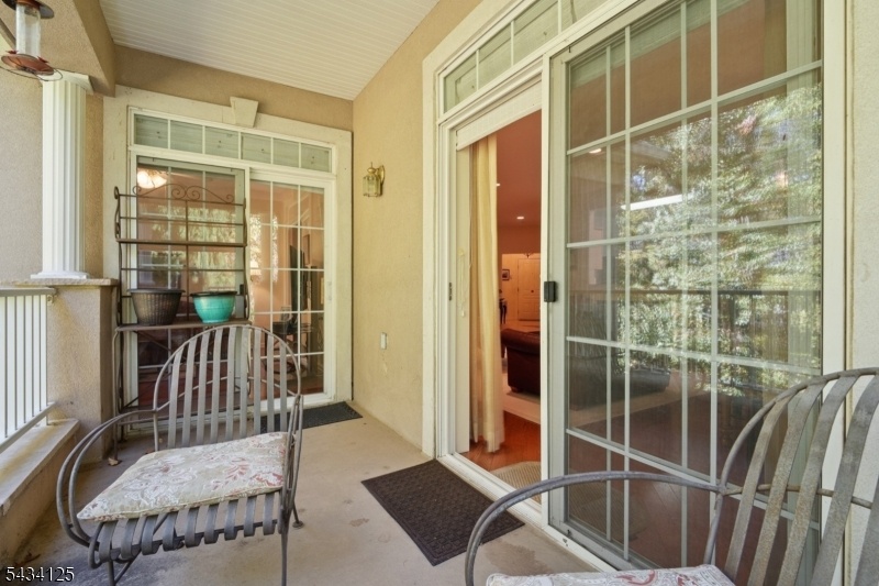 Large corner balcony
