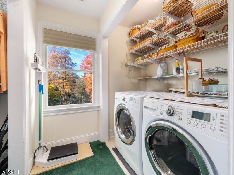 Laundry on second floor