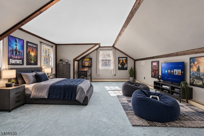 Bedroom 4 staged