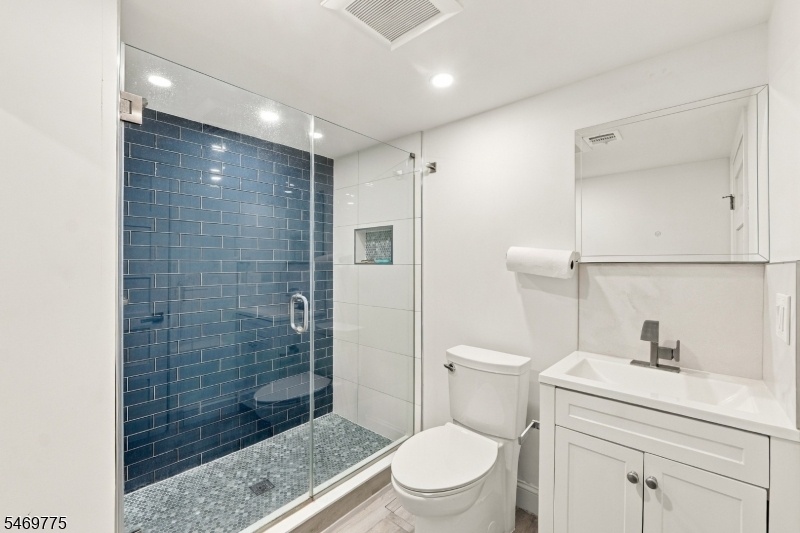 Basement bathroom