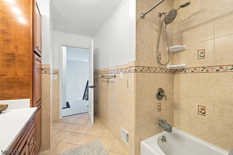 Full bath on second floor