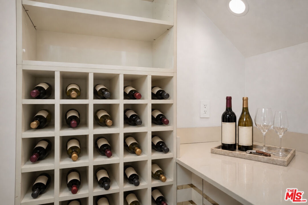 Wine Room - Virtually Staged