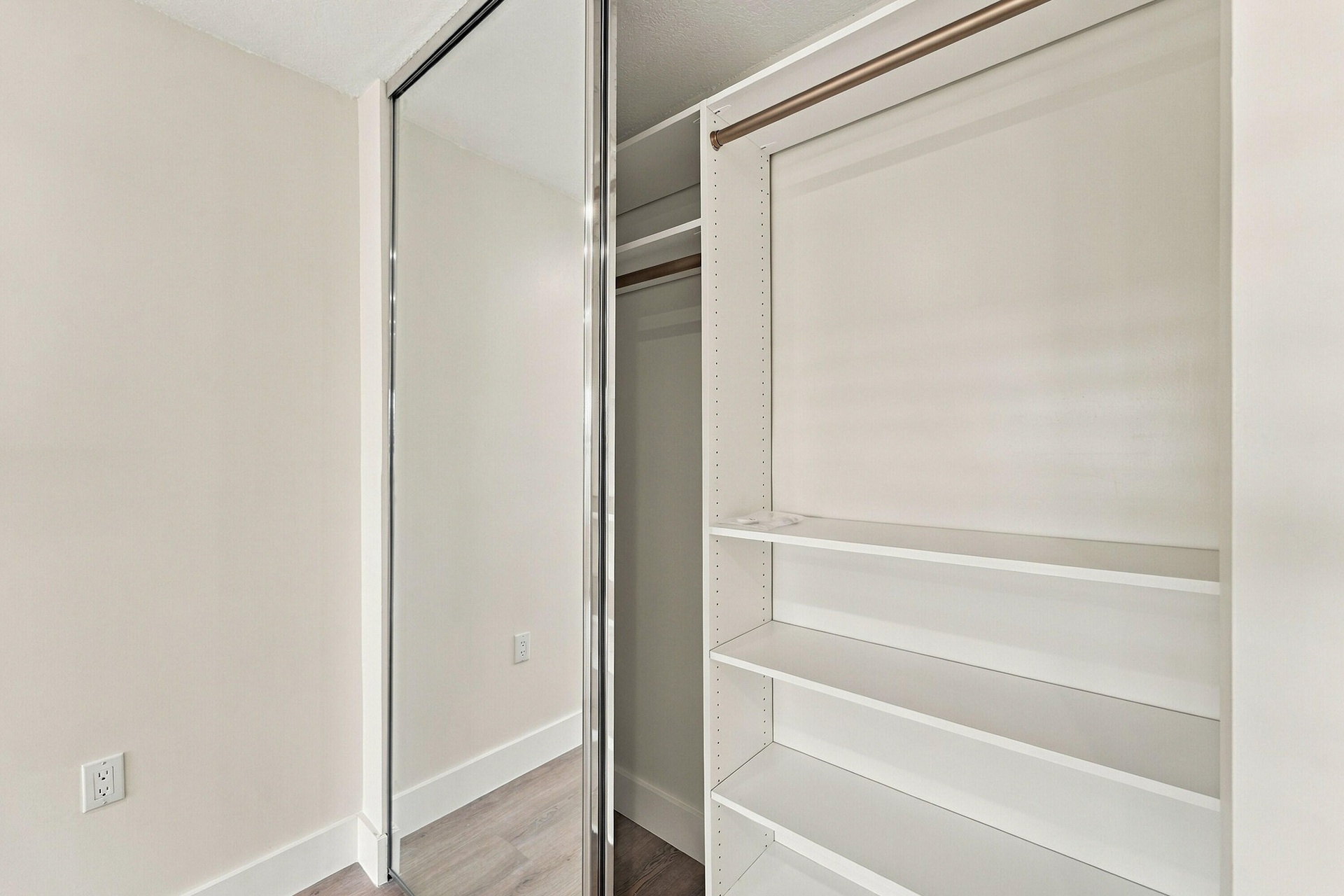 custom closets in every bedroom