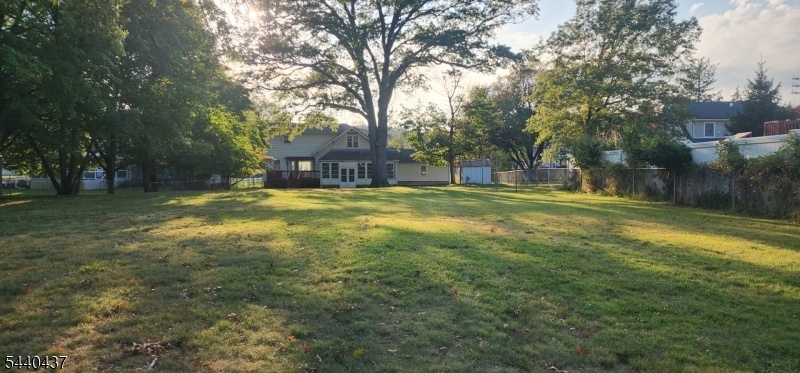 Rear View of the yard & house