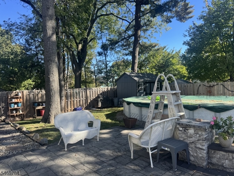 pool back yard