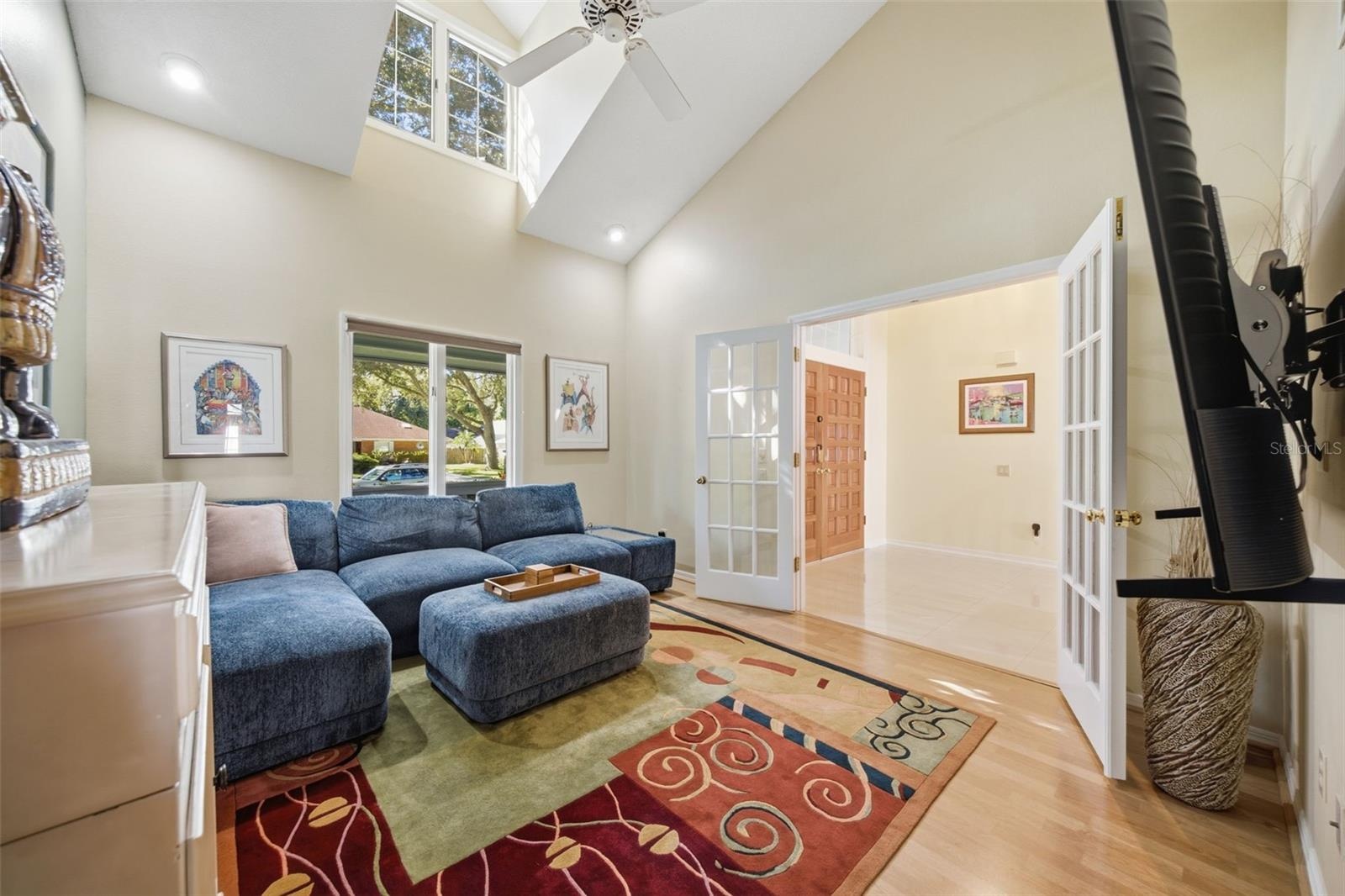 Den | Office - Bonus Room off Entry Foyer