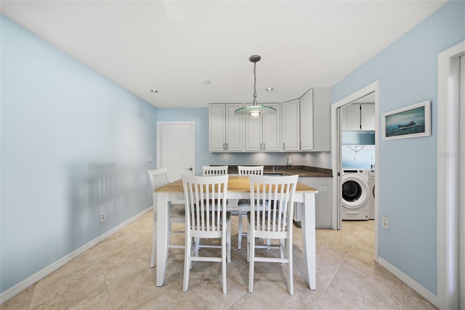 Breakfast area in the kitchen