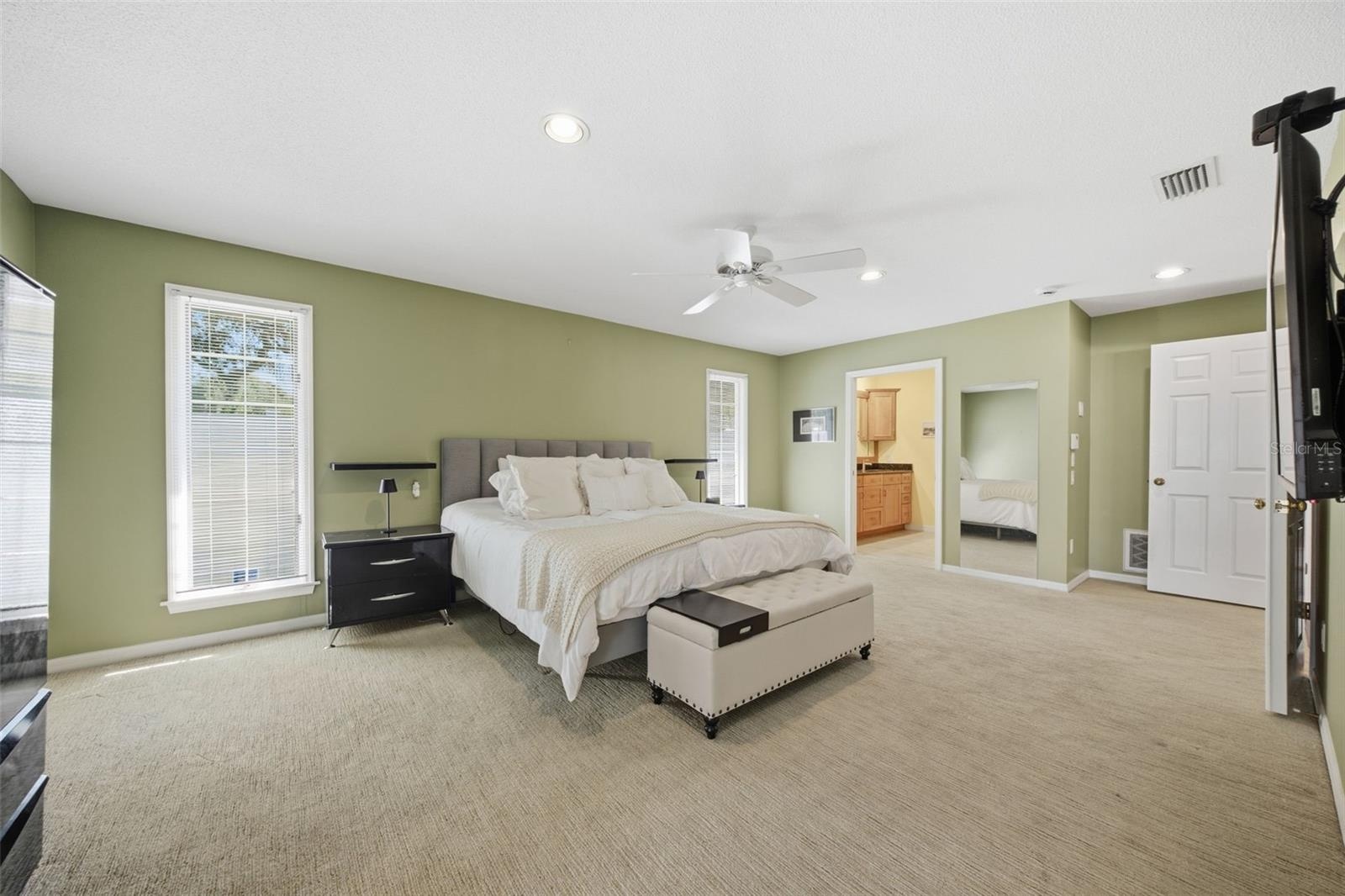 Primary Bedroom Suite  on First Floor