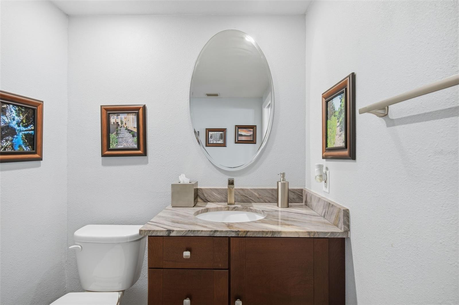 Downstairs Powder Room for Guests