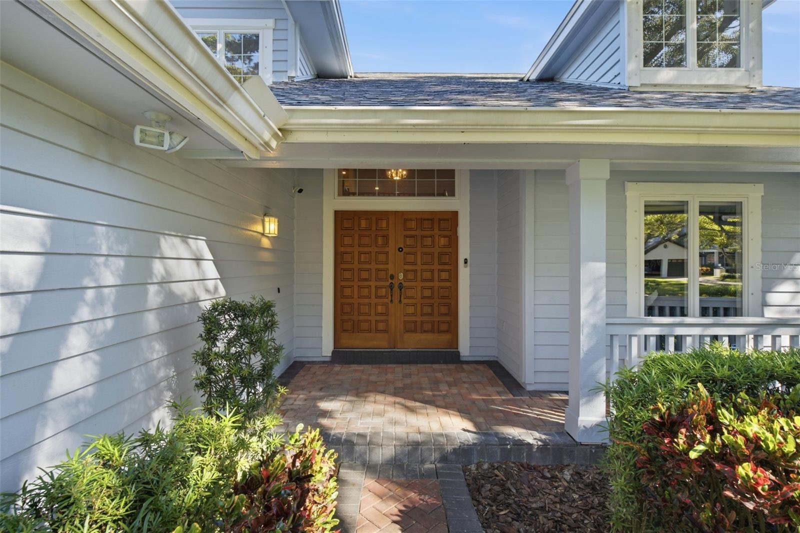 Front Entry - Double Doors, Solid Wood