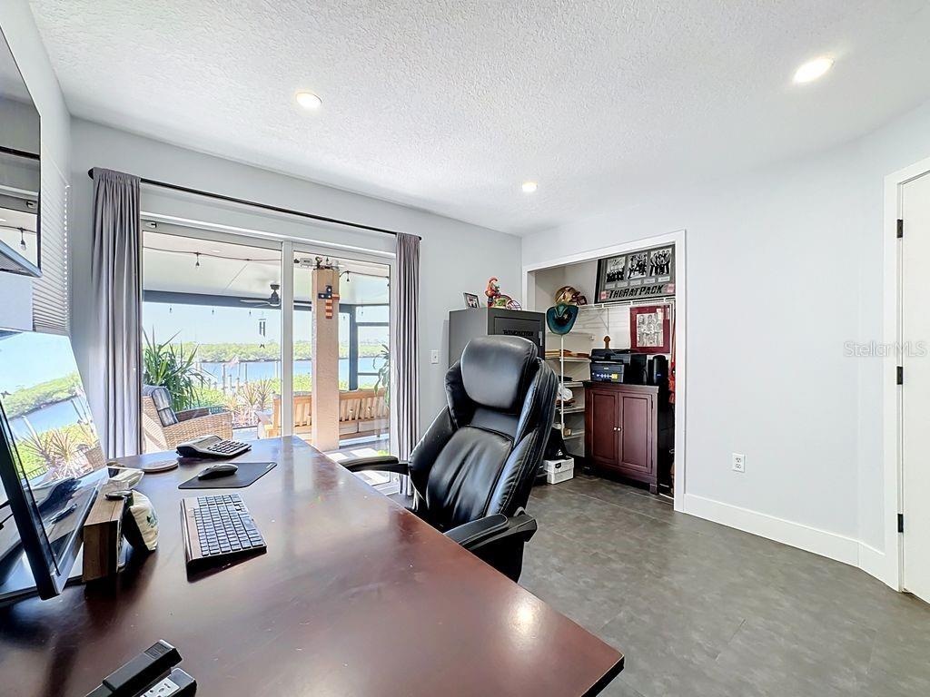 Downstairs 4th Bedroom/Office River View