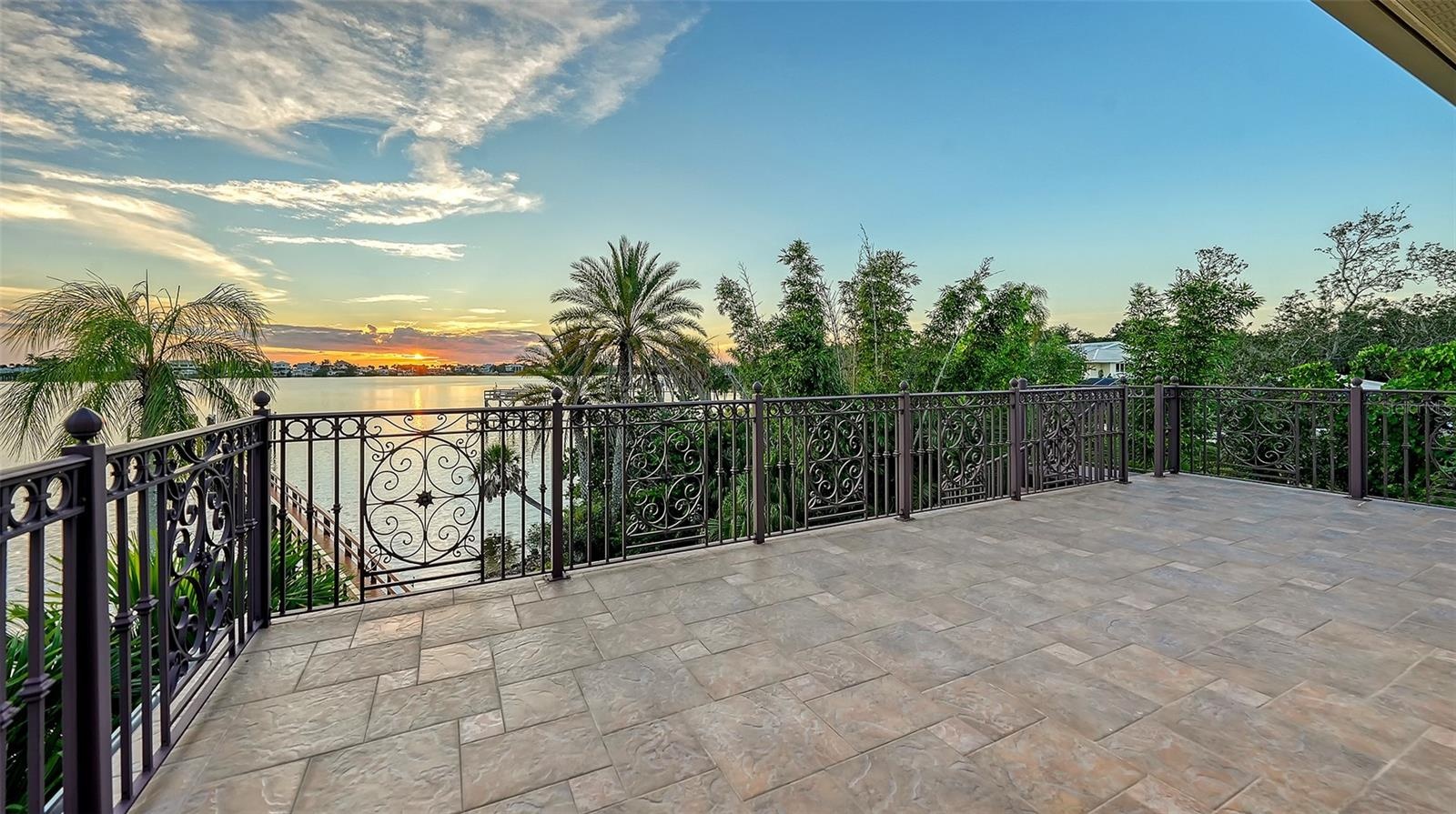 sunset on your private owners suite balcony