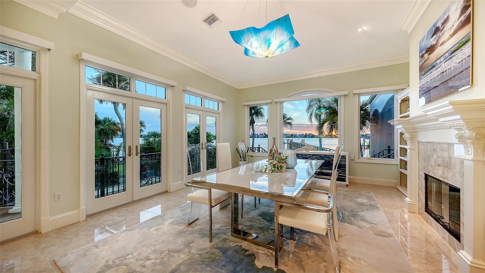Dinning Room with a view