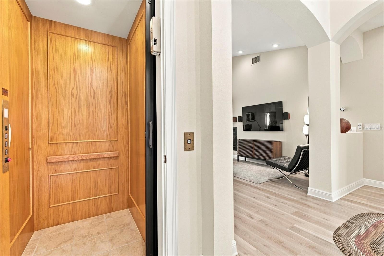 Upgraded Elevator