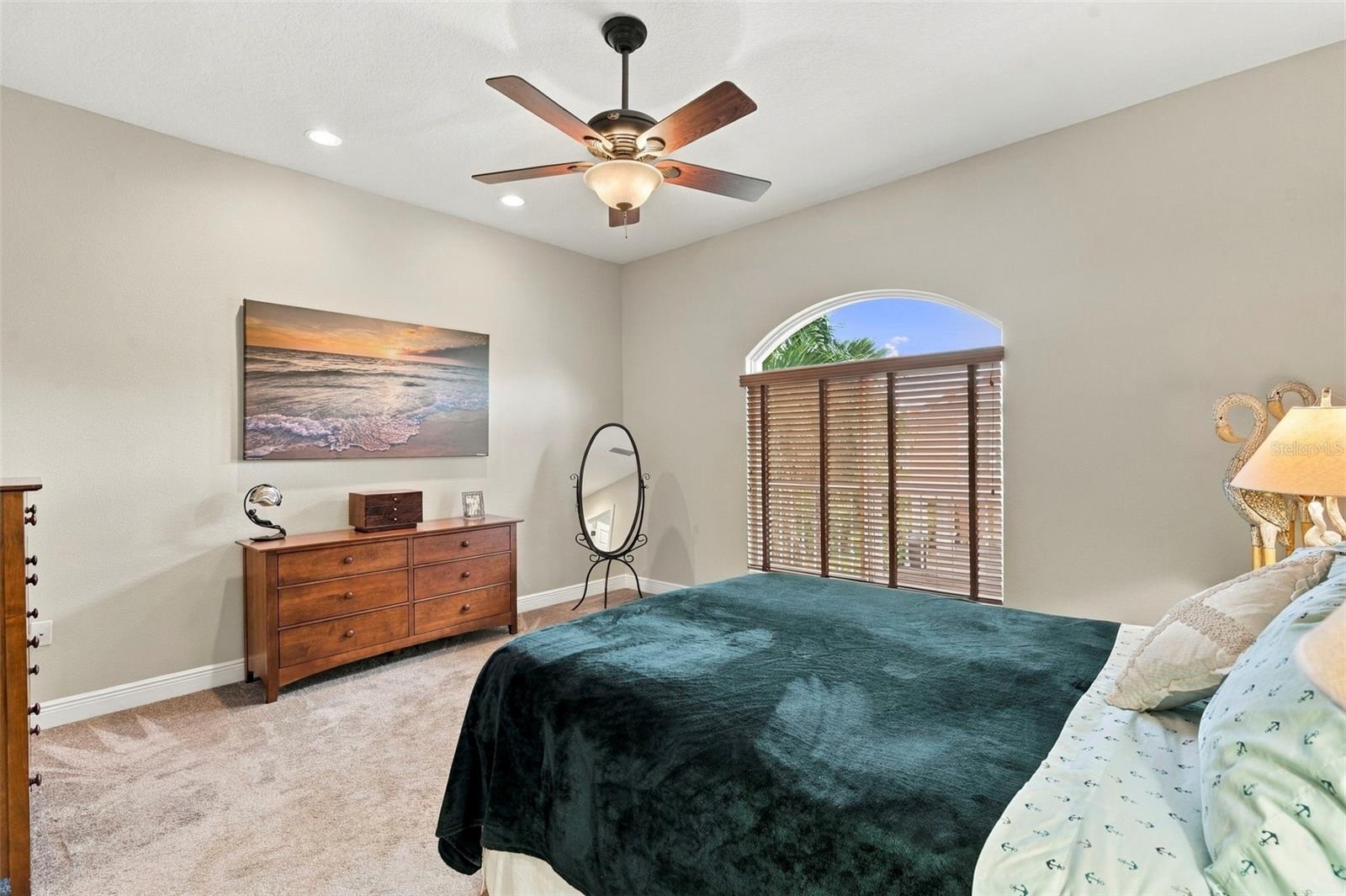 Primary Bedroom with En-Suite Bathroom, His & Her Walk-in Closets, Double sinks with Granite countertops, jacuzzi tub, separate shower