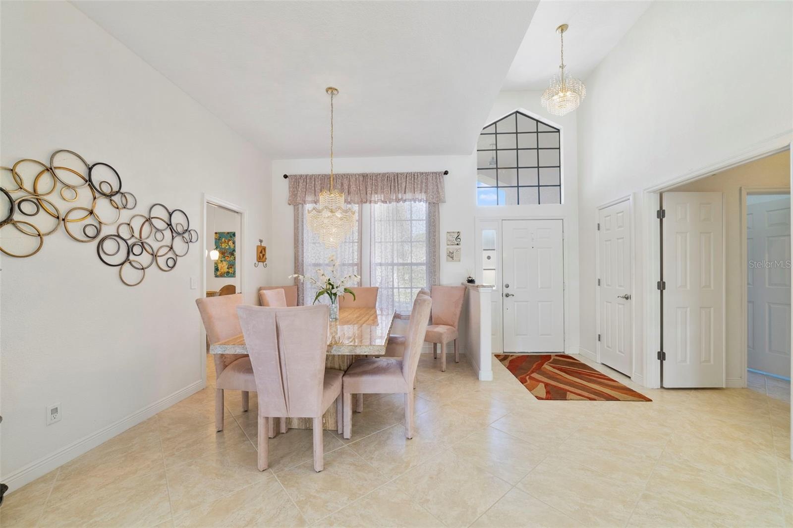 Dining room view