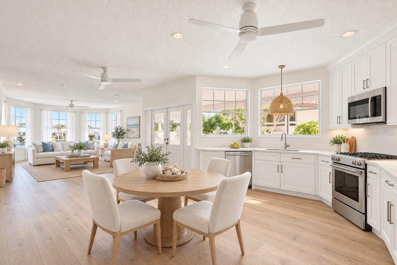 virtual staging and remodel concept.