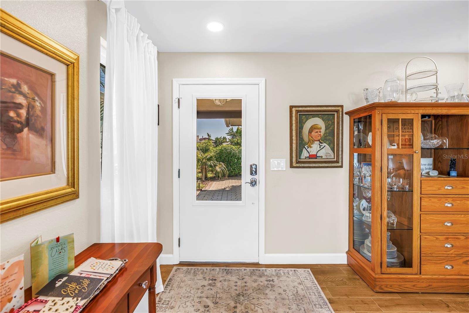 Front Door from Living Room