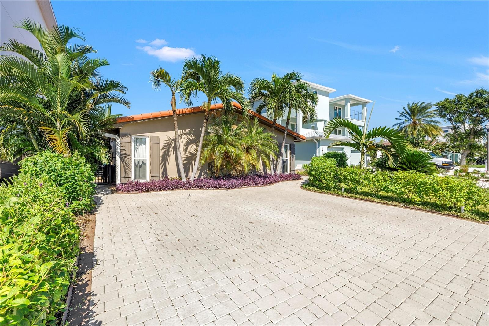 Lush Tropical Landscaping and Plenty of Parking