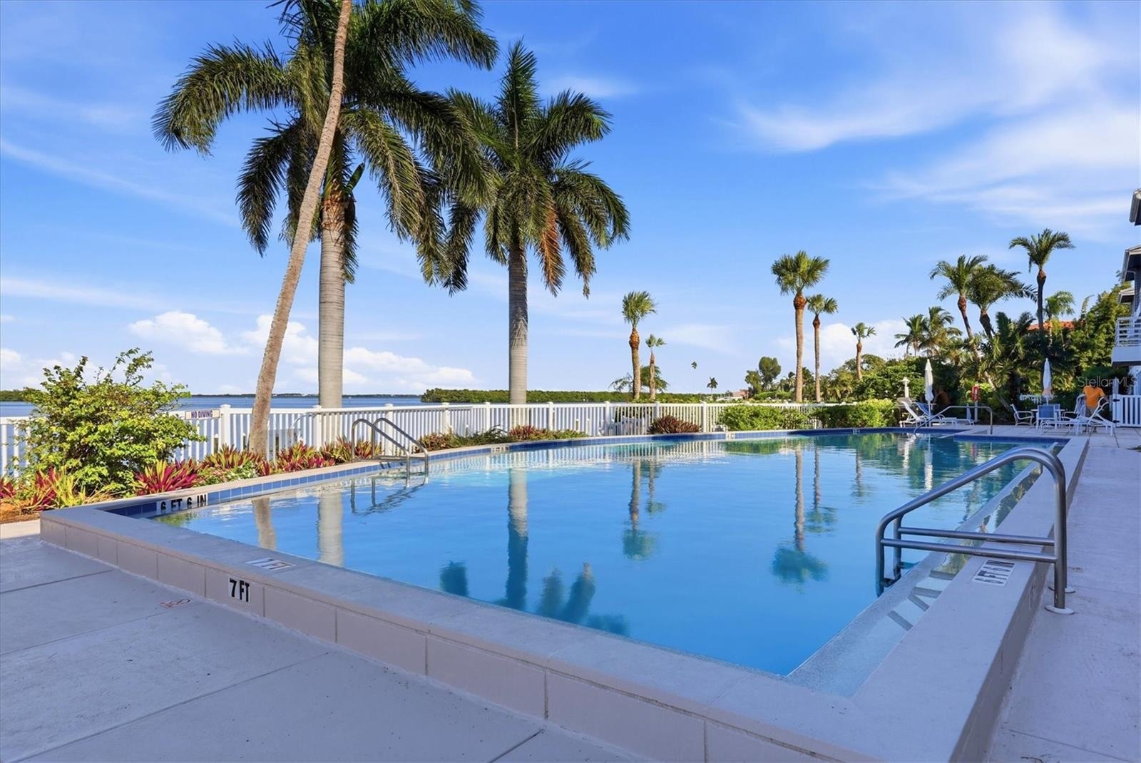 Community Pool on Sarasota Bay