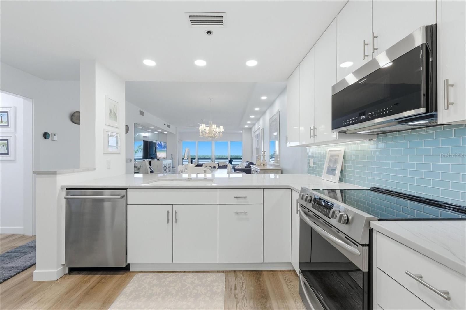 Modern updated kitchen