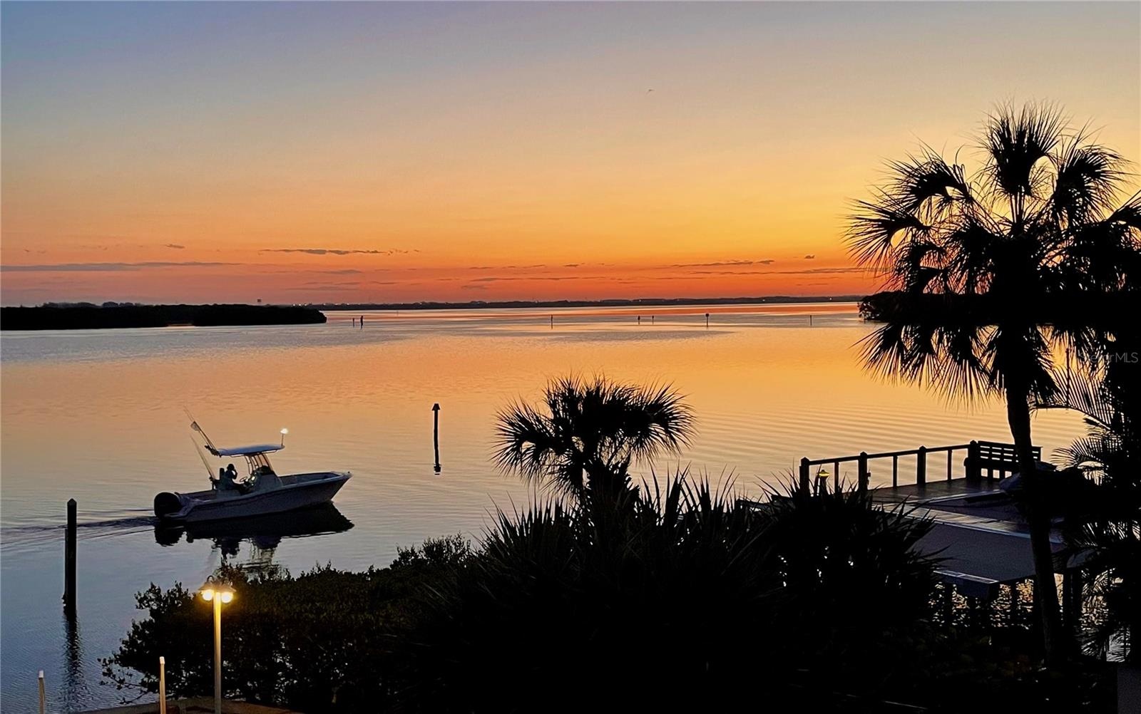 Sunsets from this home