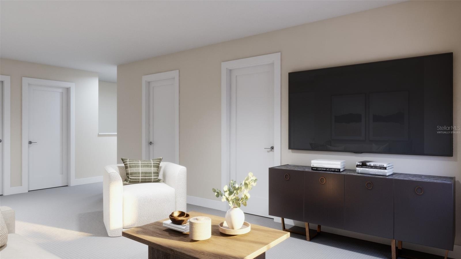 Loft Rendering (Virtually Staged)