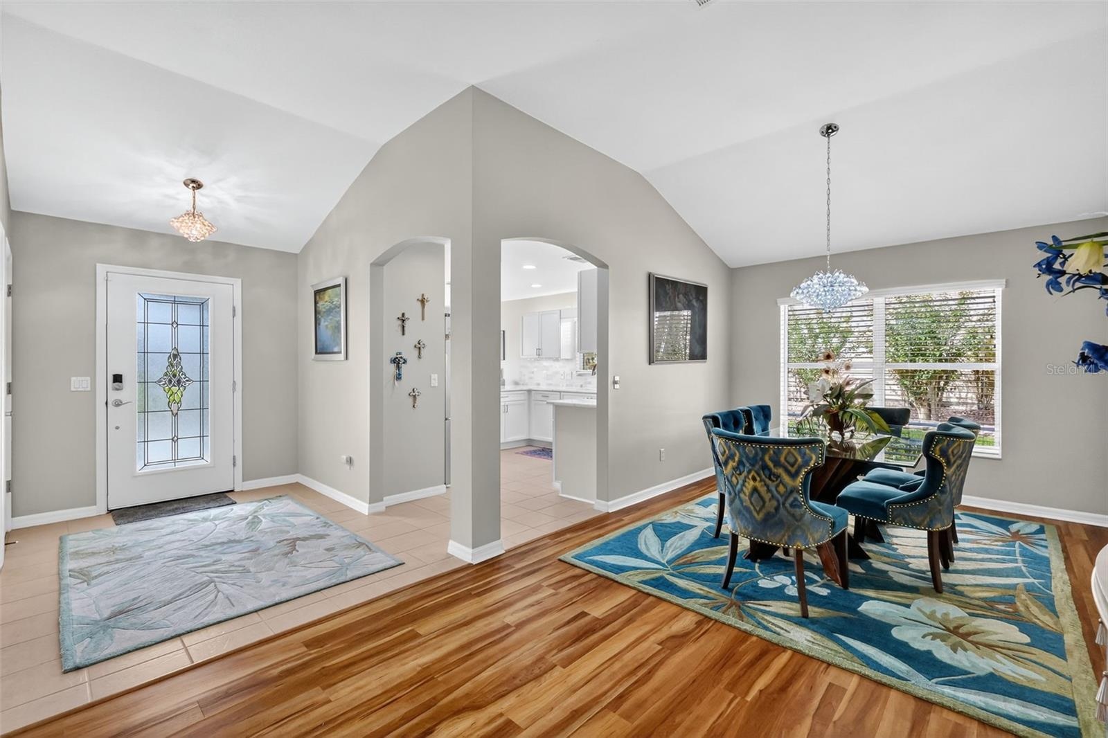Foyer and Dining Room