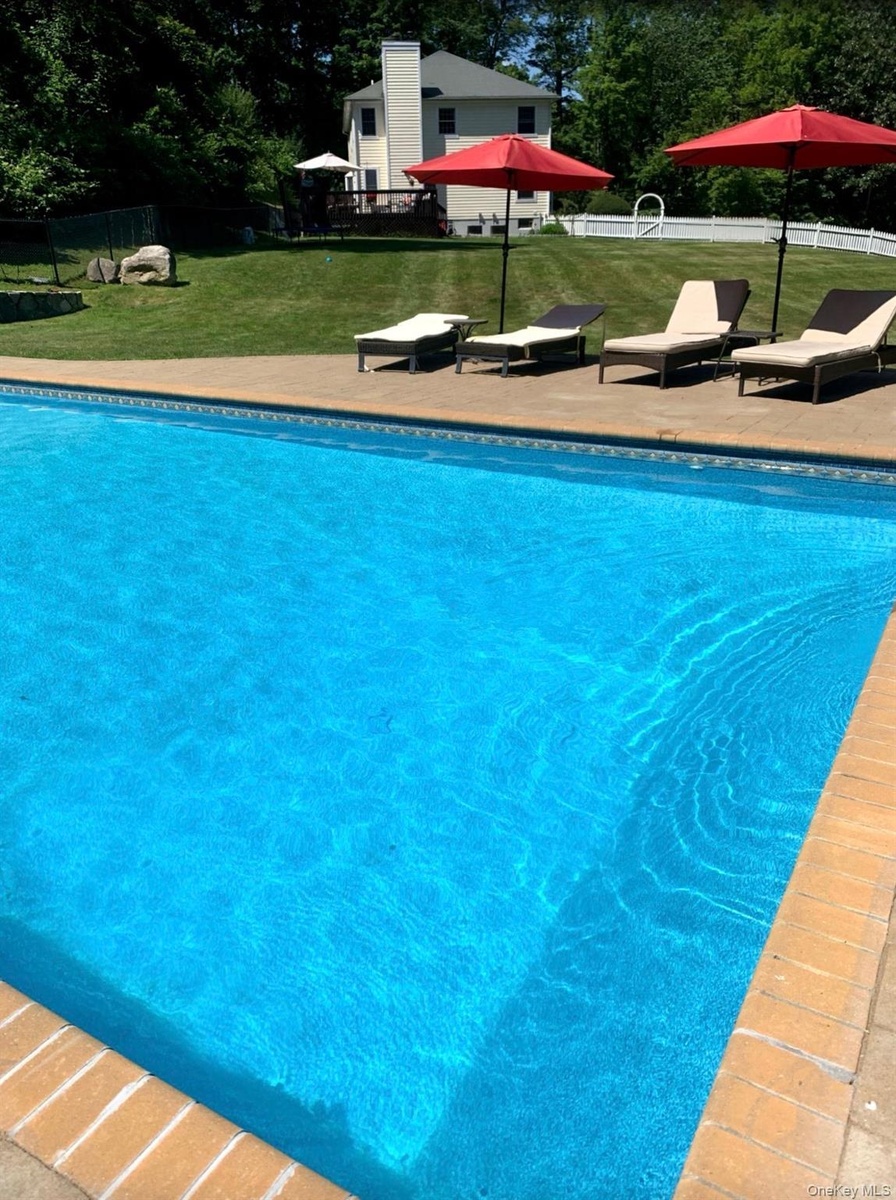 Photo of pool from summer.