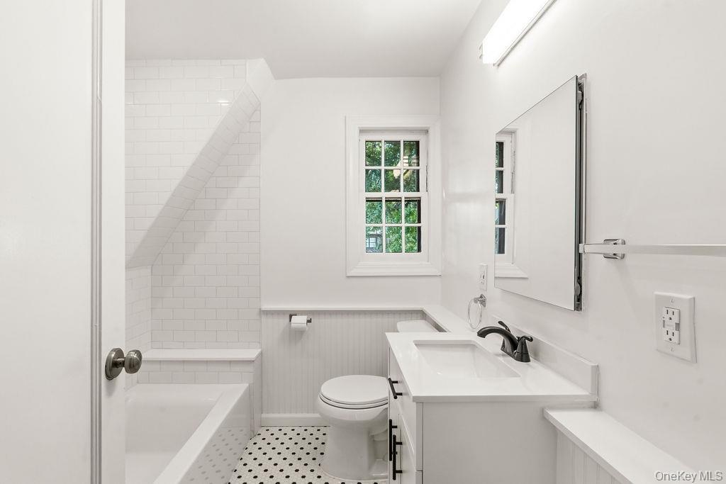 Brand New Hall Bathroom with tub