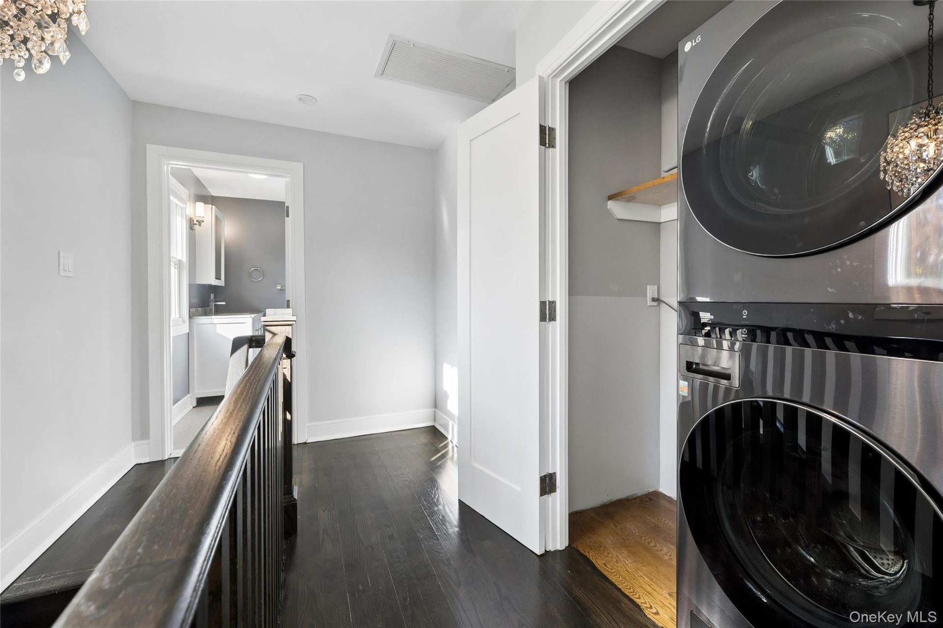 Additional set of washer dryer in the basement