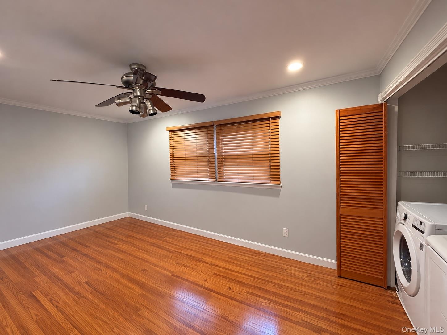 Bedroom digitally enhanced without furniture