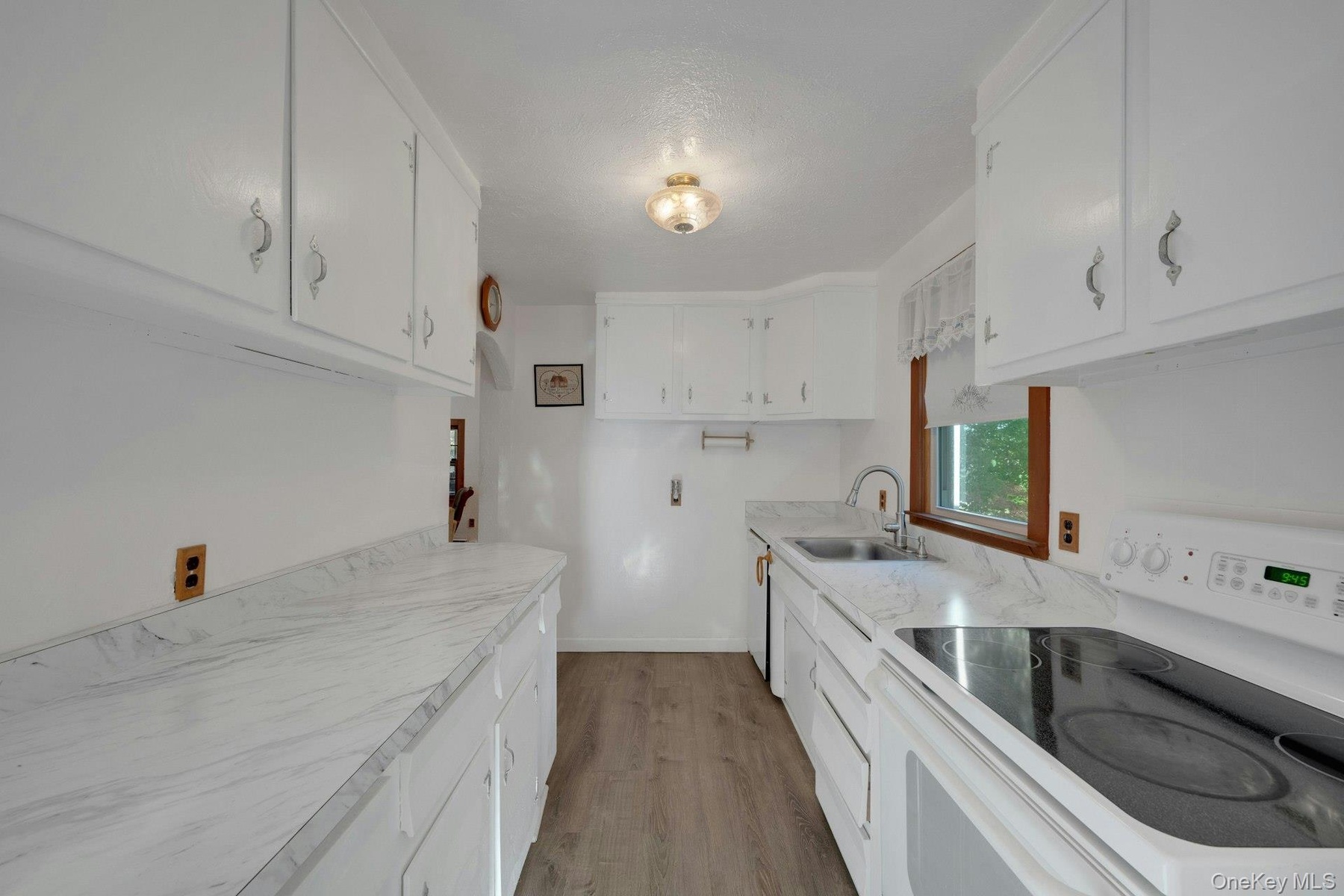 There is an abundance of counter top space here which is handy for those that bake!