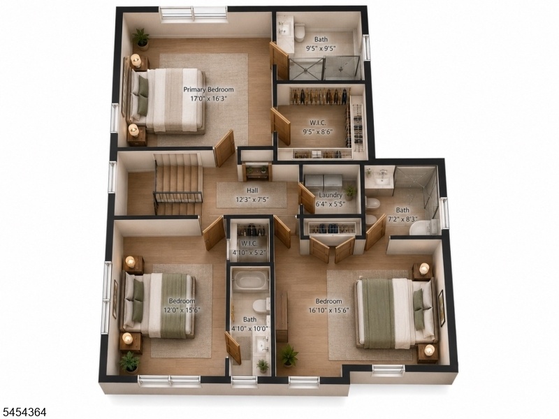 Second Floor Rendering