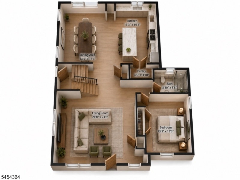 Main Floor Rendering