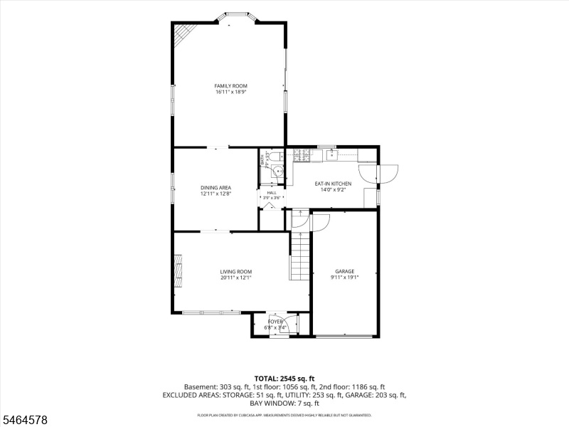 First floor Floor plan