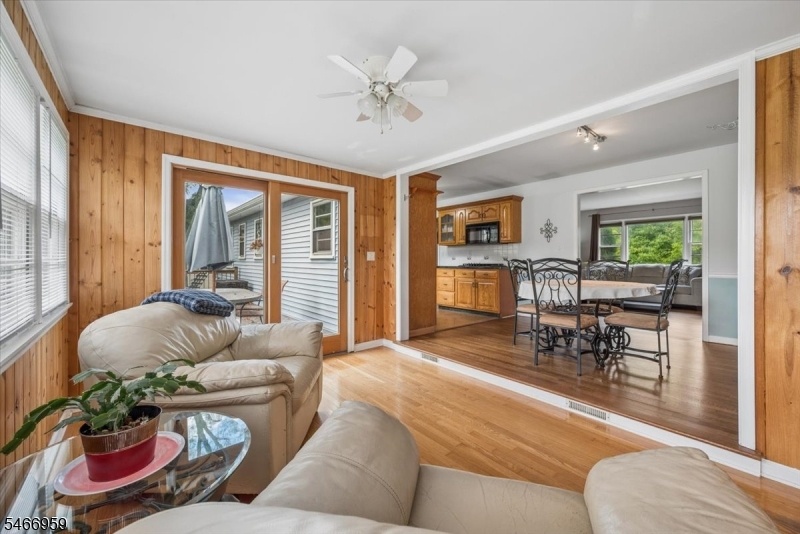 Sunroom into Dining Room