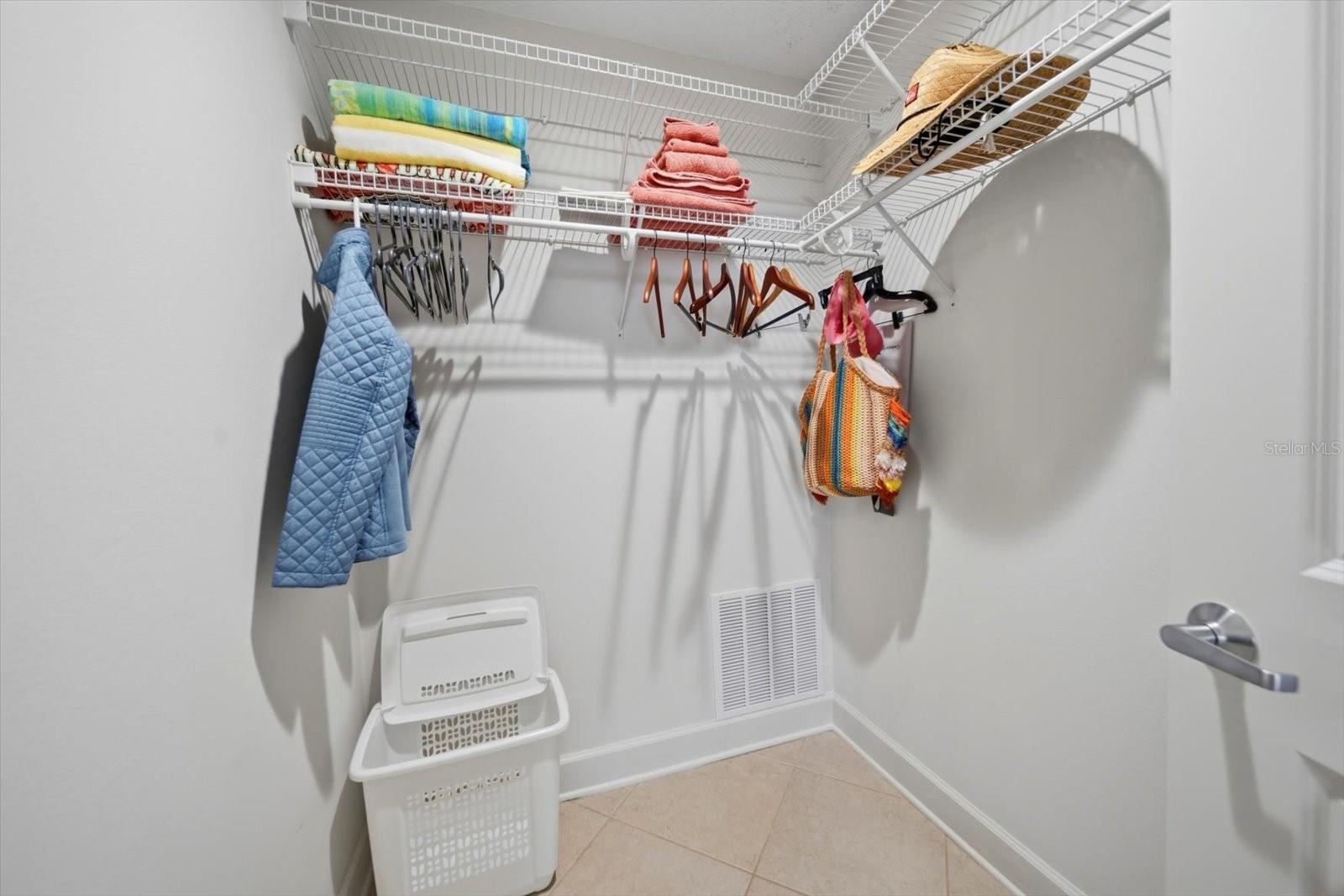 Bedroom 2 walk in closet