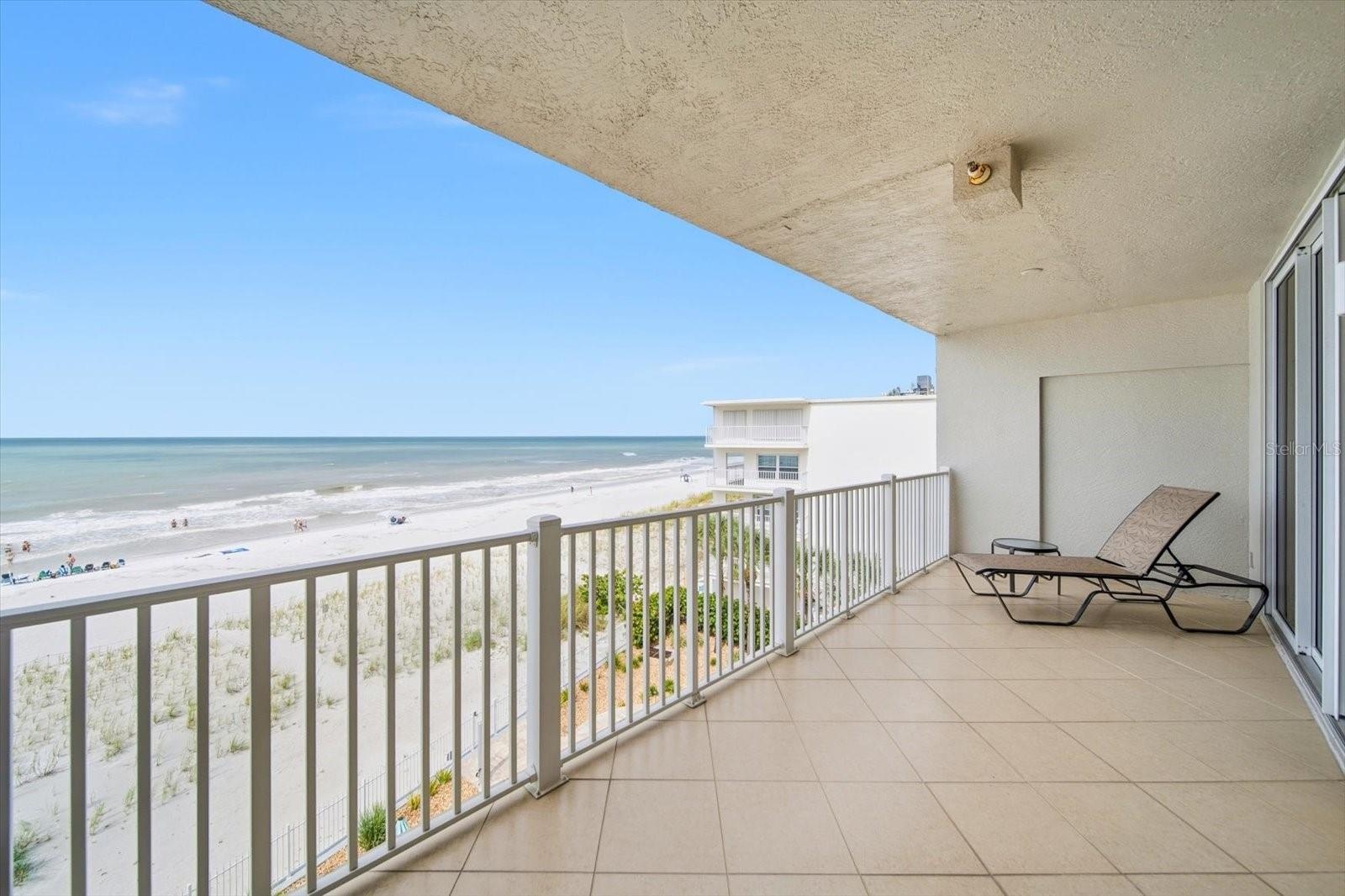 Amazing views and huge balcony for entertaining