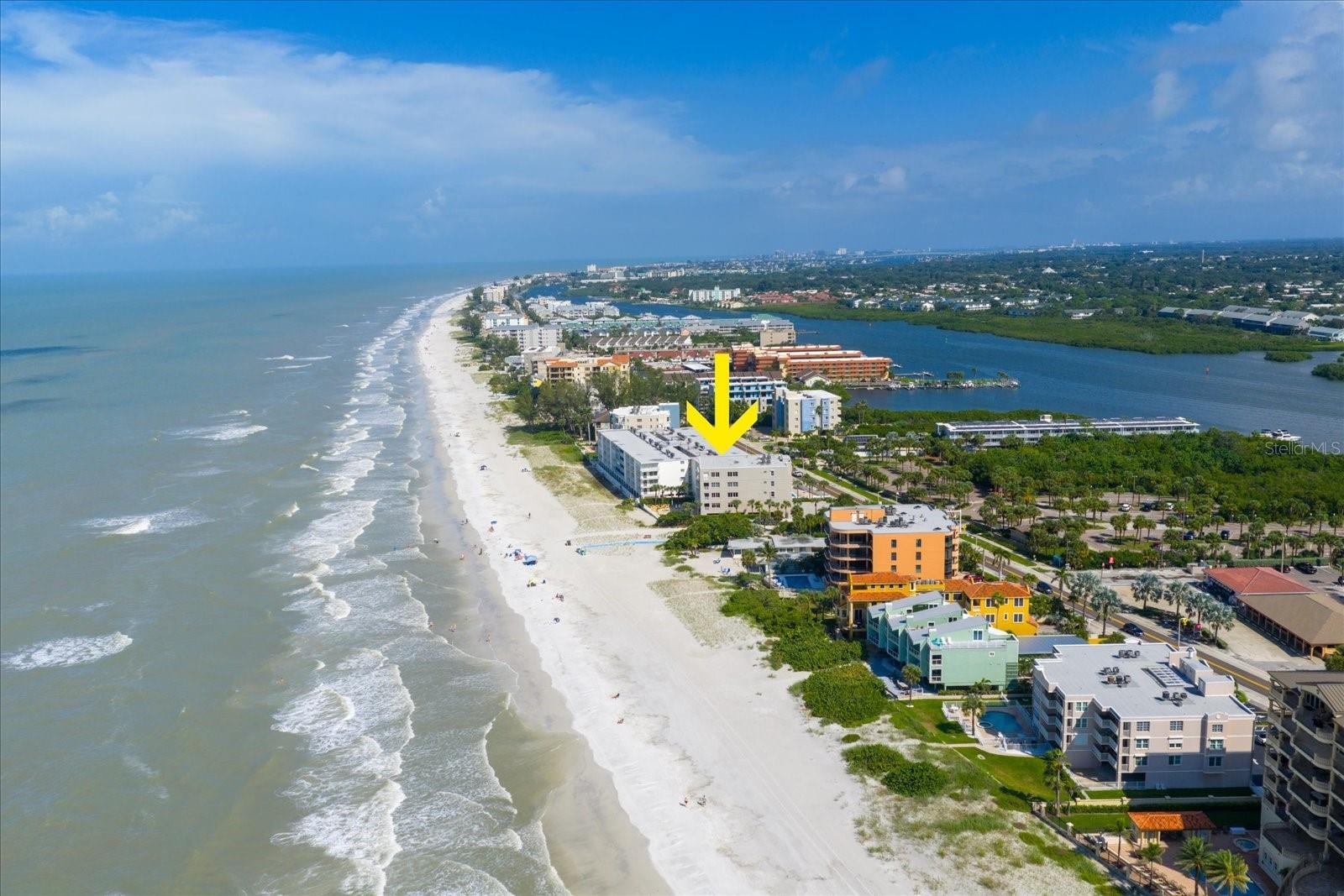 Aerial of location
