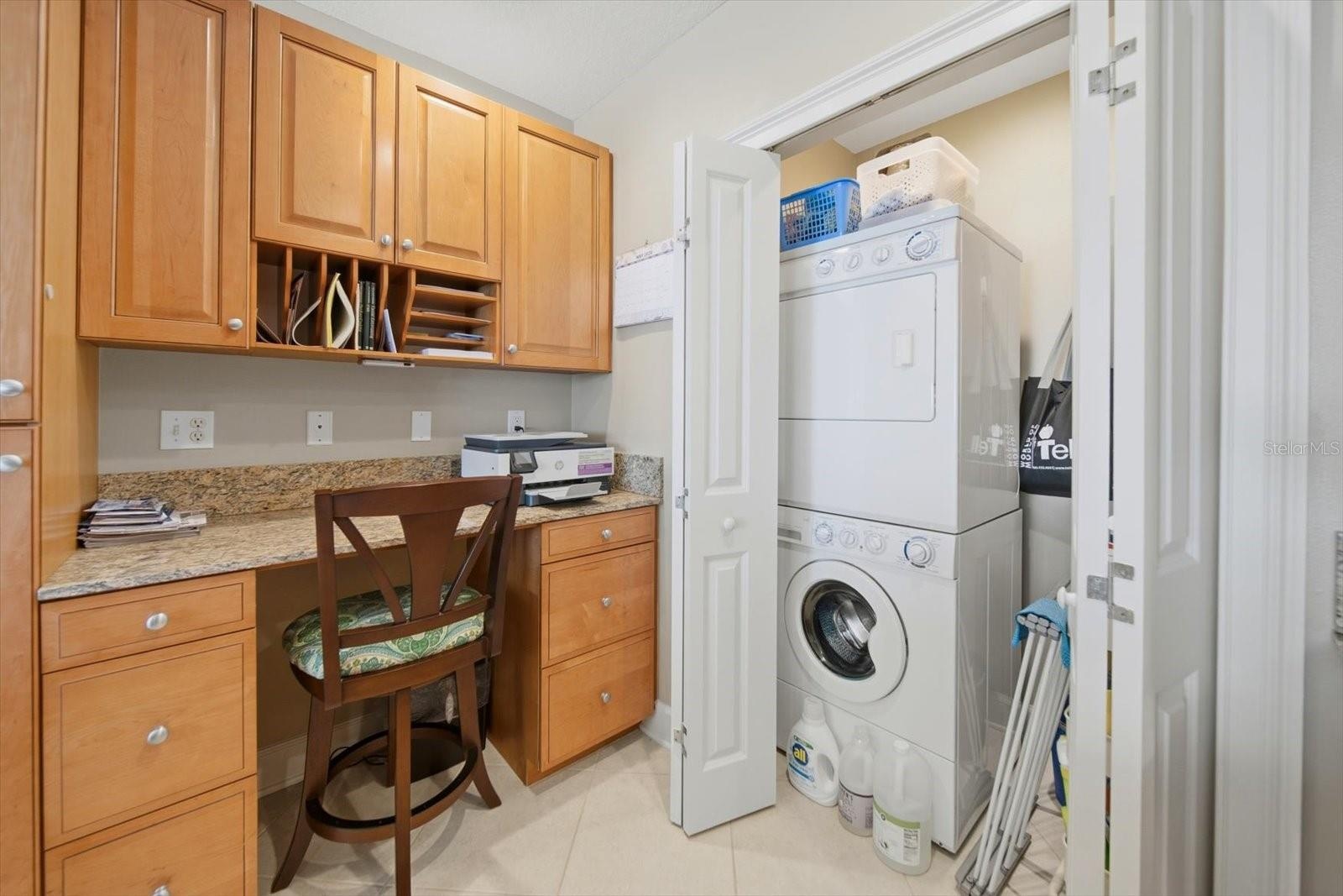 Laundry closet