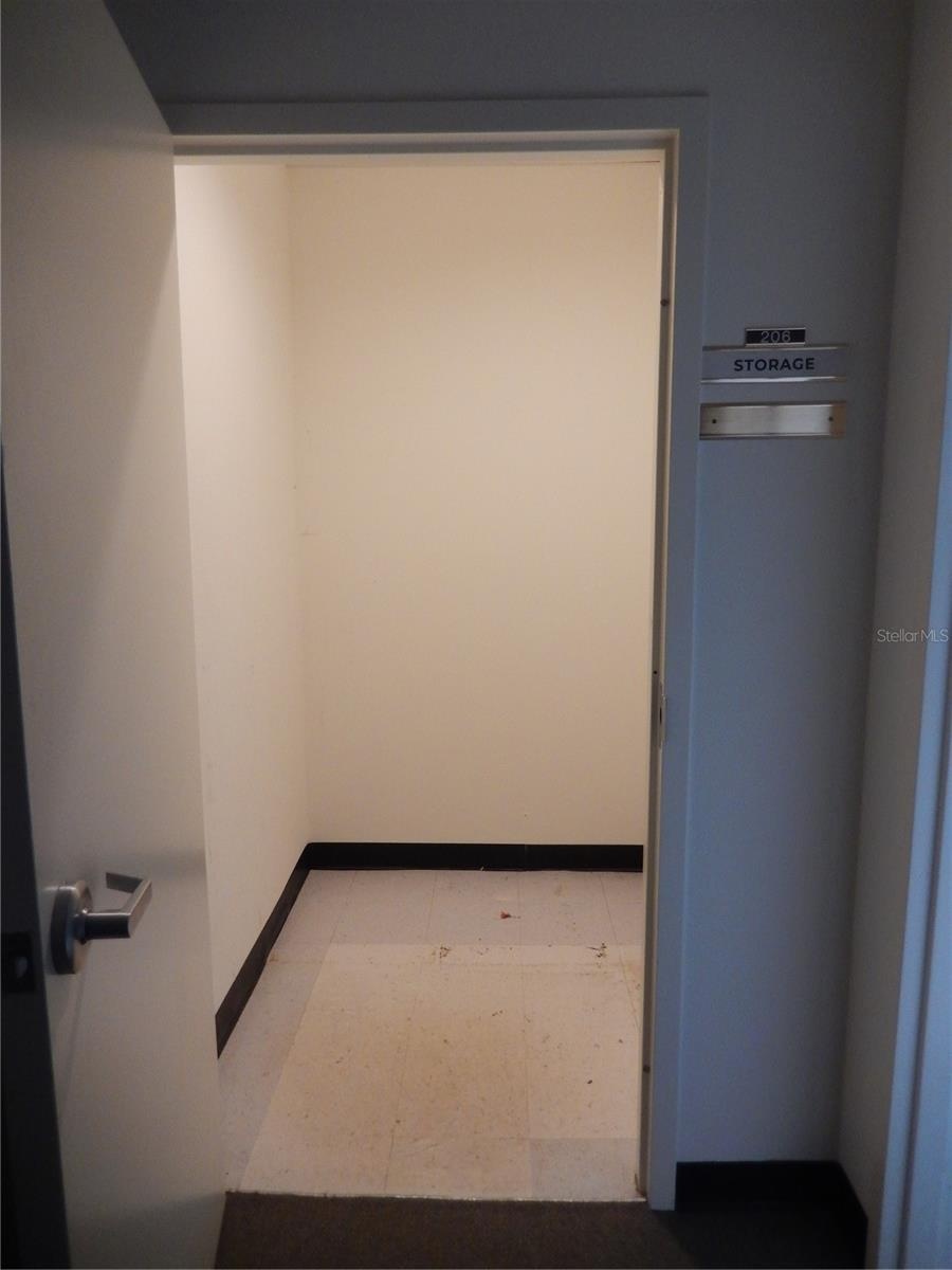 Storage closet