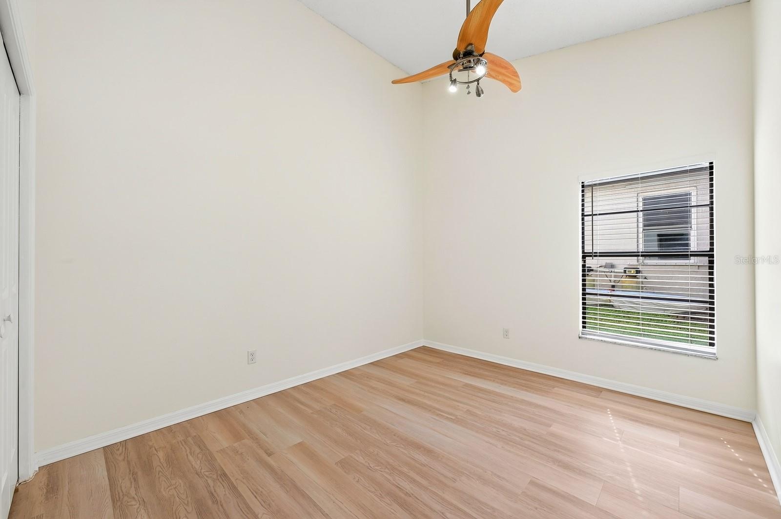 The thoughtfully designed SPLIT-BEDROOM FLOOR PLAN offers privacy for everyone. Bedroom 3